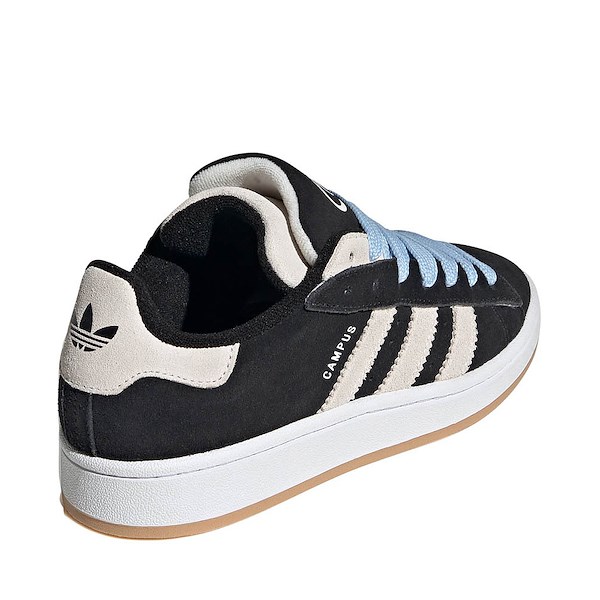 alternate view Womens adidas Campus '00s Athletic Shoe - Core Black / Off White / GumALT4