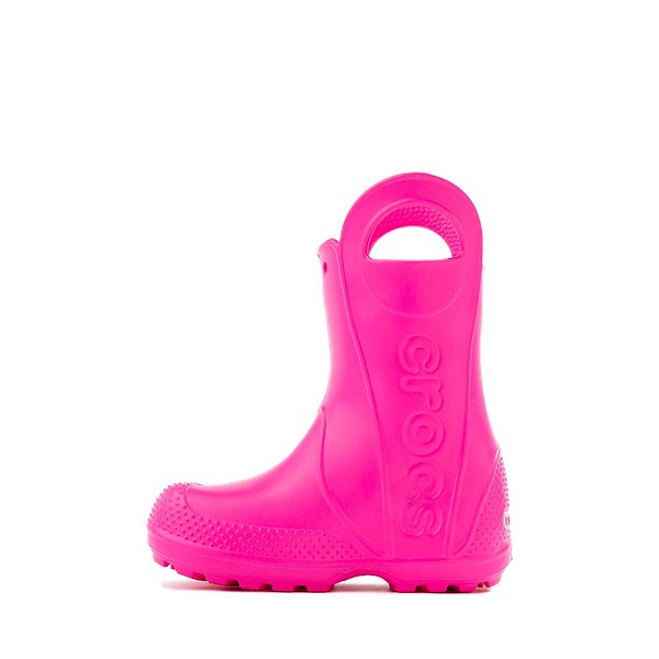 alternate view Crocs Handle It Rain Boot - Toddler - Pink CrushALT1