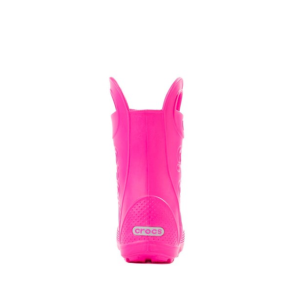 alternate view Crocs Handle It Rain Boot - Toddler - Pink CrushALT4