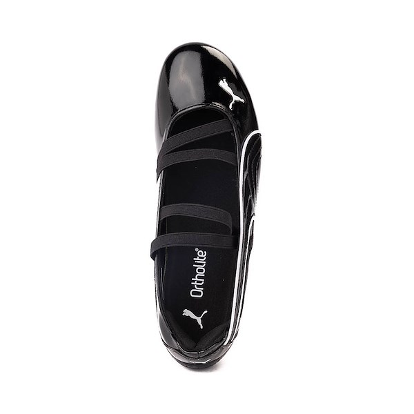 alternate view Womens PUMA Speedcat Ballet Glossy Shoe - PUMA Black / PUMA WhiteALT2