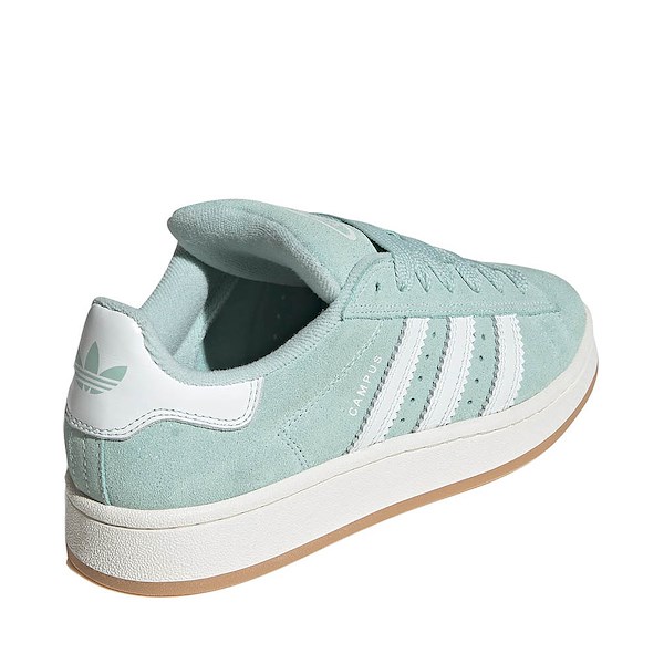 alternate view Womens adidas Campus '00s Athletic Shoe - Core White / Ash Green / Core WhiteALT4
