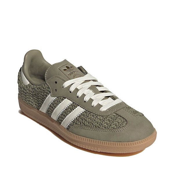alternate view Womens adidas Samba OG Athletic Shoe - Orbit Green / Cream White / GumALT5