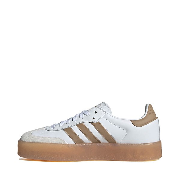 alternate view Womens adidas Sambae Athletic Shoe - White / Off White / CardboardALT1