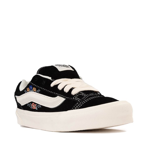 alternate view Vans Knu Skool Skate Shoe - Black / FloralALT5
