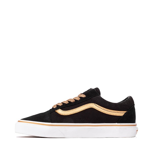 alternate view Vans Old Skool Skate Shoe - Black / GoldALT1