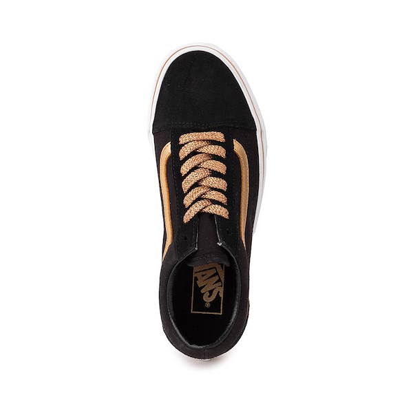 alternate view Vans Old Skool Skate Shoe - Black / GoldALT2