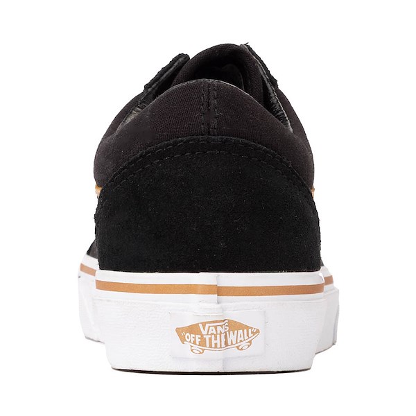 alternate view Vans Old Skool Skate Shoe - Black / GoldALT4