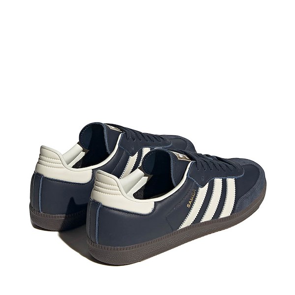 alternate view Mens adidas Samba OG Athletic Shoe - Night Navy / Cream White / GumALT4