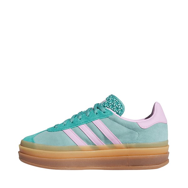 alternate view Womens adidas Gazelle Bold Athletic Shoe - Powder Teal / Bliss Lilac / Pure TealALT1