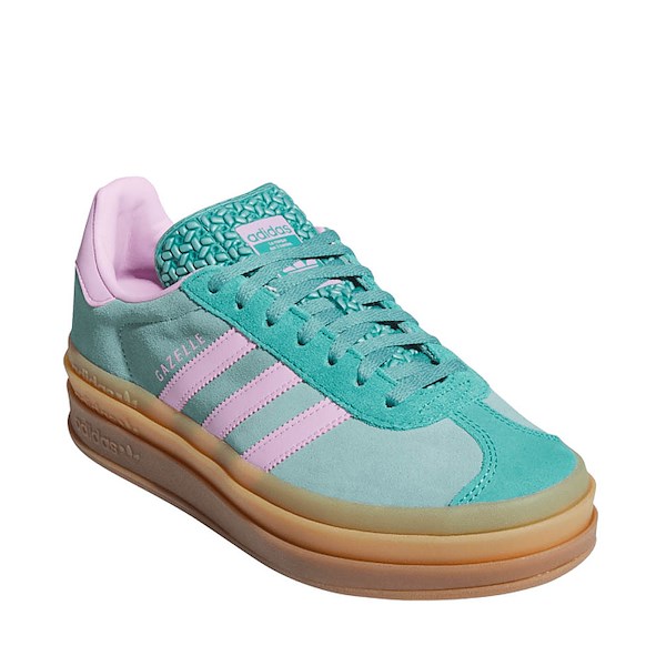 alternate view Womens adidas Gazelle Bold Athletic Shoe - Powder Teal / Bliss Lilac / Pure TealALT5