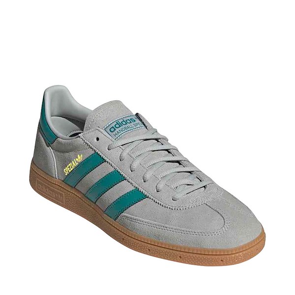 alternate view Mens adidas Handball Spezial Athletic Shoe - Grey Two / Pure Teal / Gold MetallicALT5