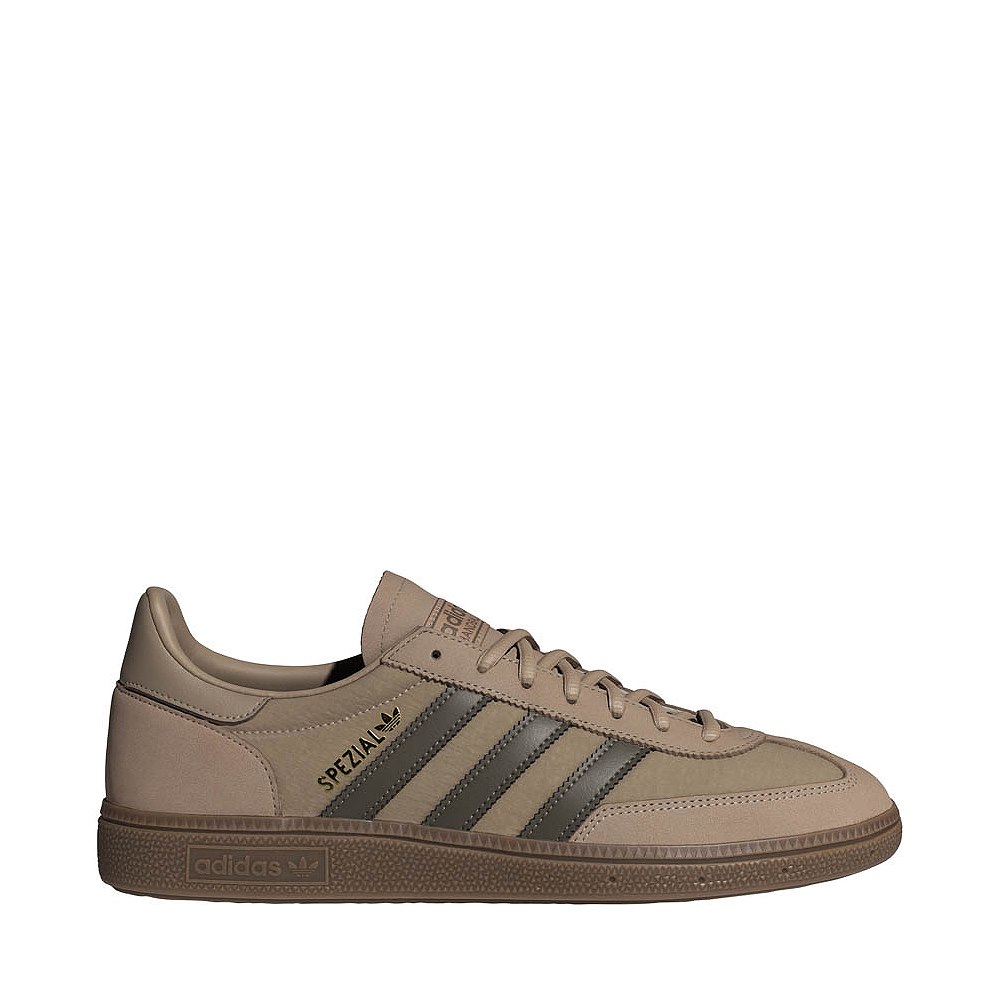 Mens adidas Handball Spezial Athletic Shoe - Trace Khaki / Cargo Brown / Gum