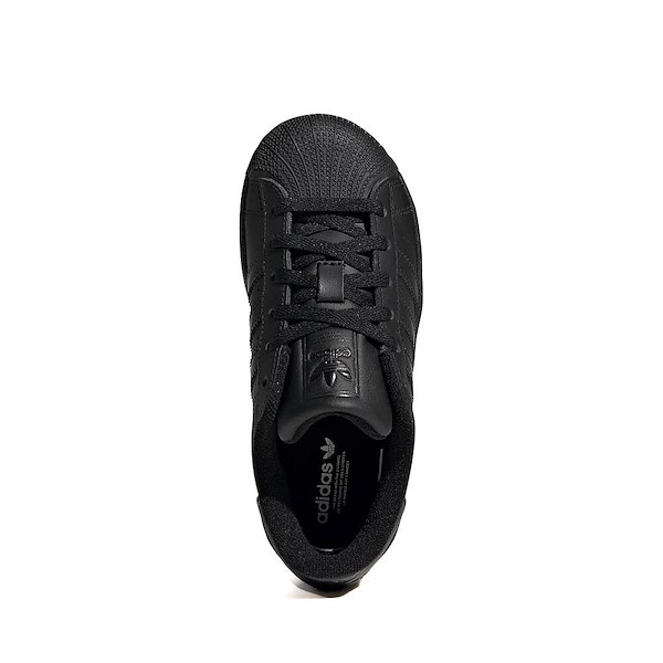 alternate view adidas Superstar II Athletic Shoe - Little Kid - Core Black / Core Black / Core BlackALT2