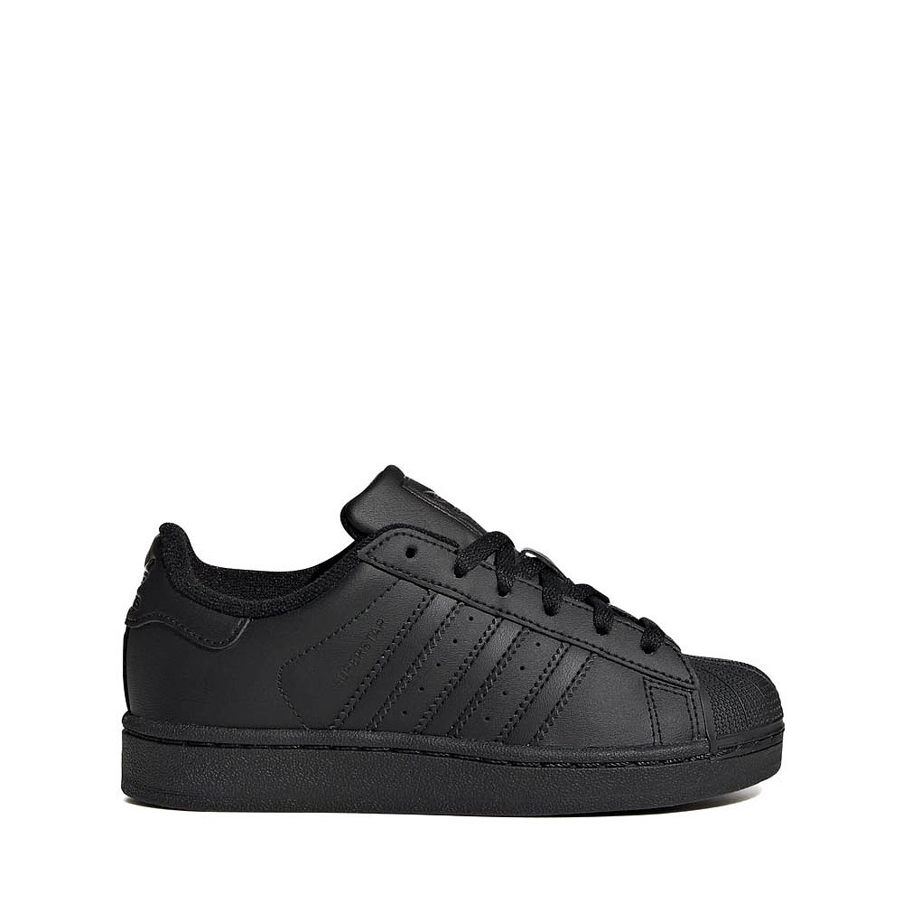 adidas Superstar II Athletic Shoe - Little Kid - Core Black / Core Black / Core Black