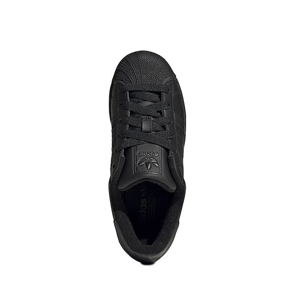 alternate view adidas Superstar II Athletic Shoe - Big Kid - Core Black / Core Black / Core BlackALT2