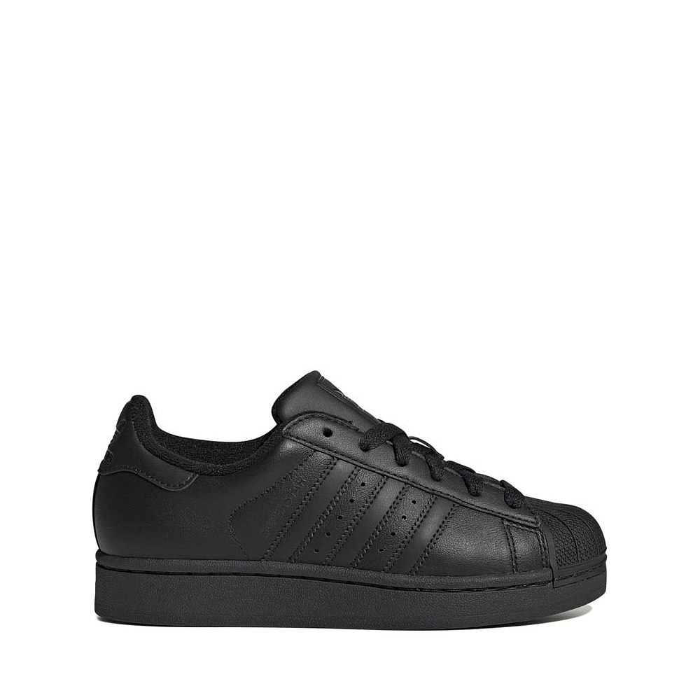 adidas Superstar II Athletic Shoe - Big Kid - Core Black / Core Black / Core Black