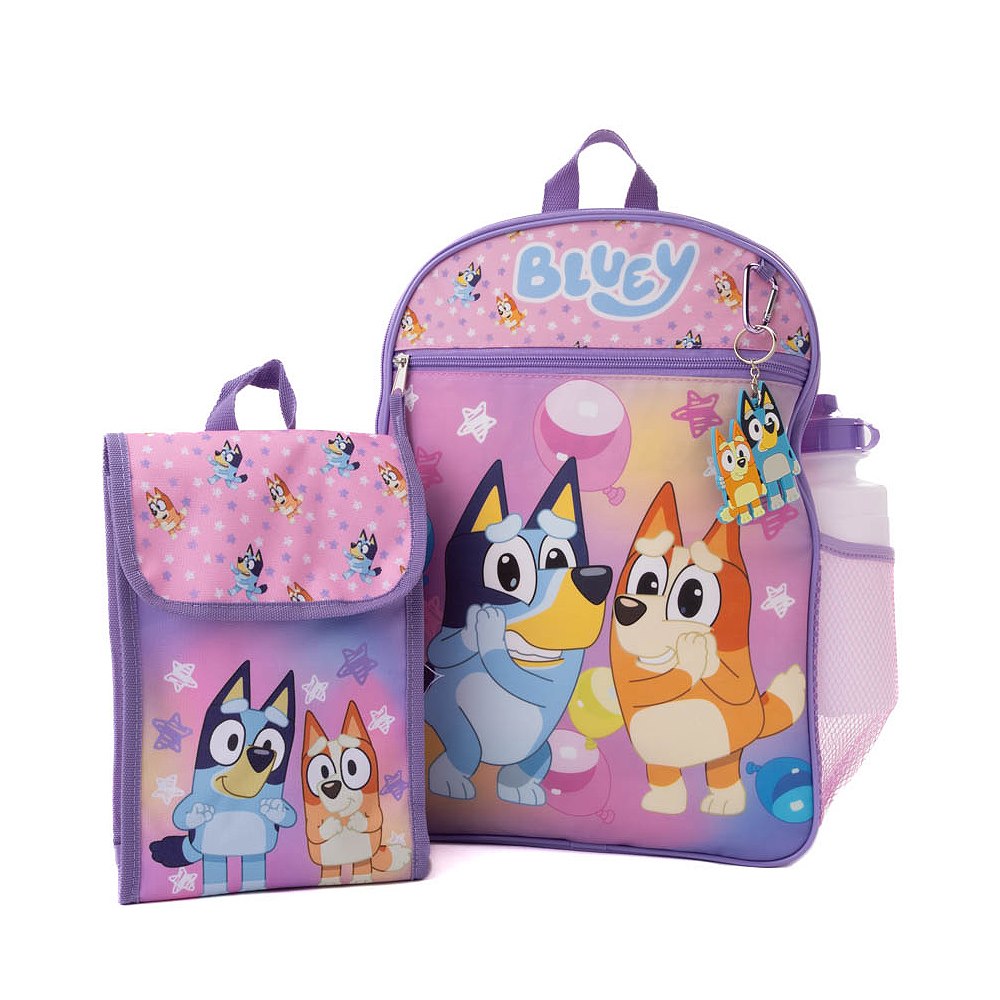 Bluey Backpack Set - Pink