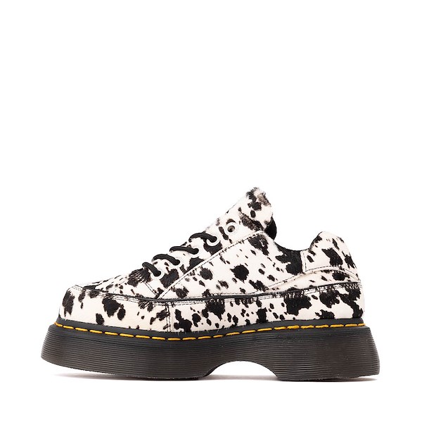 alternate view Womens Dr. Martens Buzz 5-Eye Platform Casual Shoe - DalmatianALT1