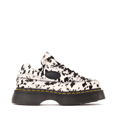 Main view of Womens Dr. Martens Buzz 5-Eye Platform Casual Shoe - Dalmatian