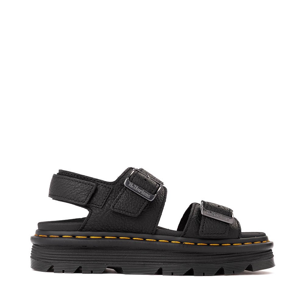 Womens Dr. Martens Zebzag Platform Sandal - Black