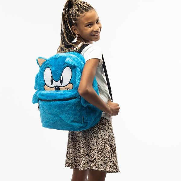 alternate view Sonic the Hedgehog™ Reversible Backpack - BlueALT1BKIDZ