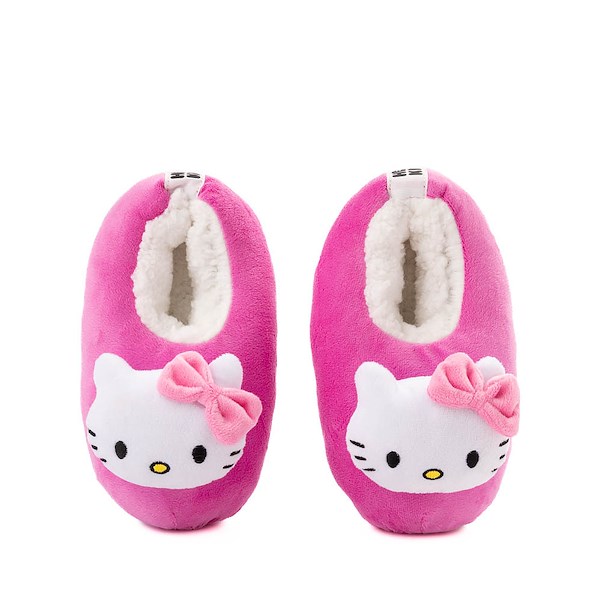 alternate view Hello Kitty® Plush Slipper - Toddler / Little Kid - PinkALT2