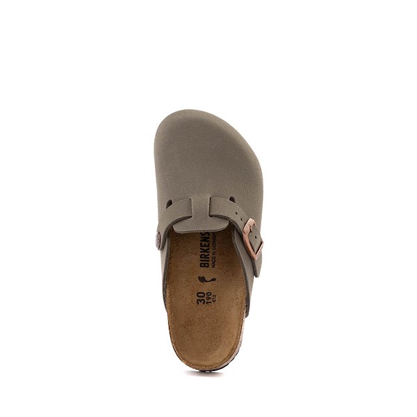 alternate view Birkenstock Boston Clog - Toddler / Little Kid - StoneALT2