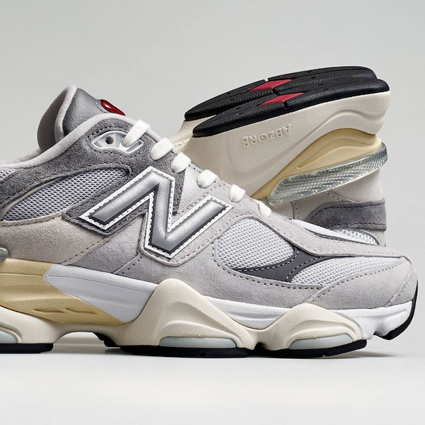 alternate view New Balance 9060 Athletic Shoe - Raincloud / Castlerock / WhiteHERO