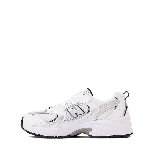 alternate view New Balance 530 Athletic Shoe - Big Kid - White / Natural IndigoALT1