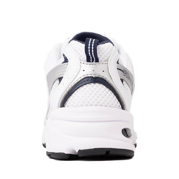 alternate view New Balance 530 Athletic Shoe - Big Kid - White / Natural IndigoALT4