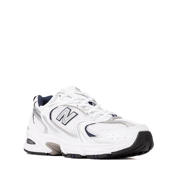 alternate view New Balance 530 Athletic Shoe - Big Kid - White / Natural IndigoALT5