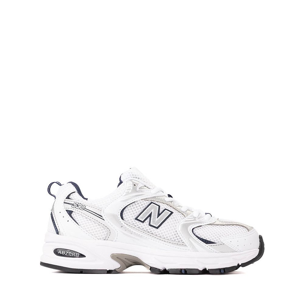 New Balance 530 Athletic Shoe - Big Kid - White / Natural Indigo
