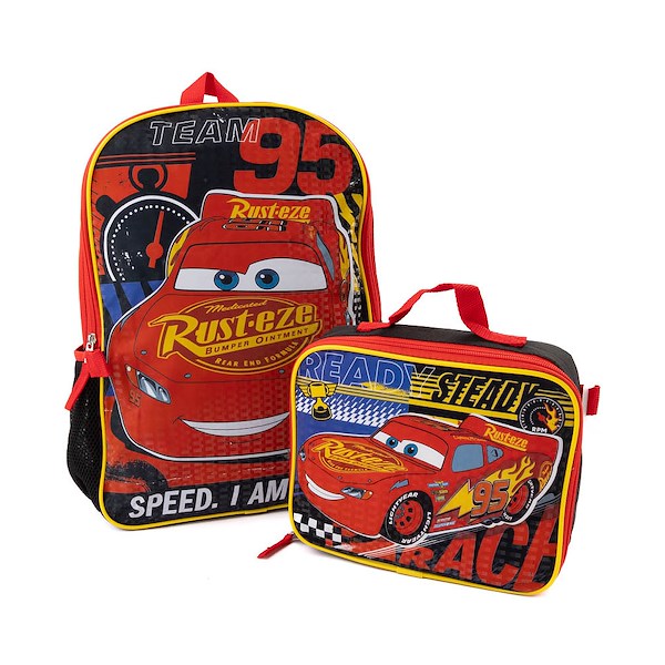 alternate view Disney Pixar Cars Backpack Set - RedALT3B