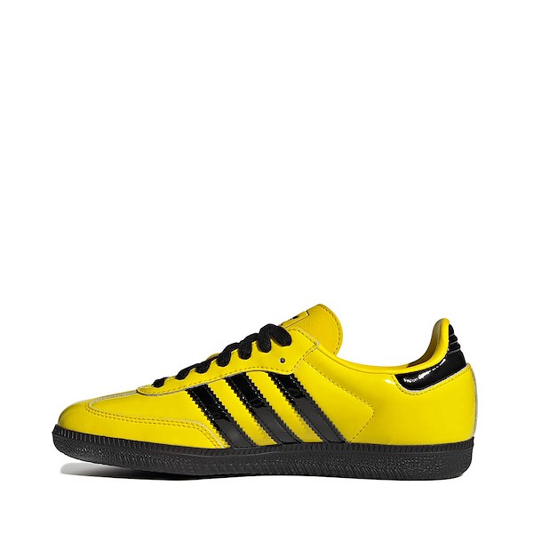 alternate view Womens adidas Samba OG Athletic Shoe - Yellow / Core Black / Silver MetallicALT1