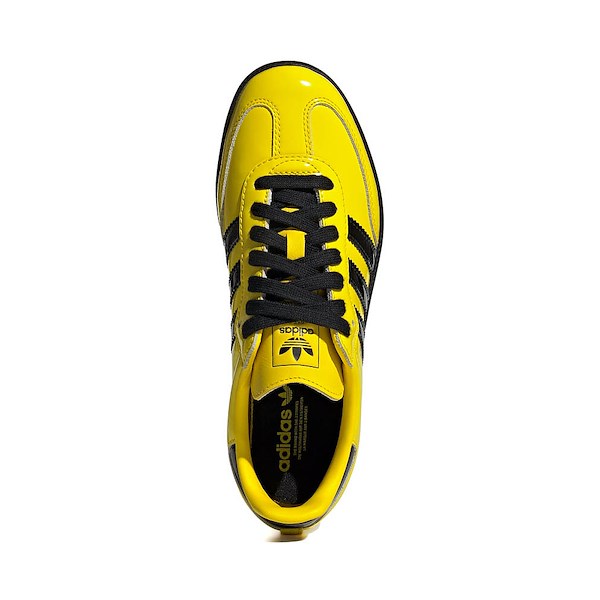 alternate view Womens adidas Samba OG Athletic Shoe - Yellow / Core Black / Silver MetallicALT2
