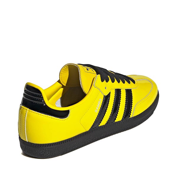 alternate view Womens adidas Samba OG Athletic Shoe - Yellow / Core Black / Silver MetallicALT4