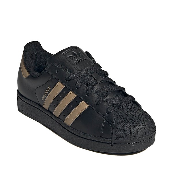 alternate view Womens adidas Superstar II Athletic Shoe - Core Black / Cardboard / Core BlackALT5