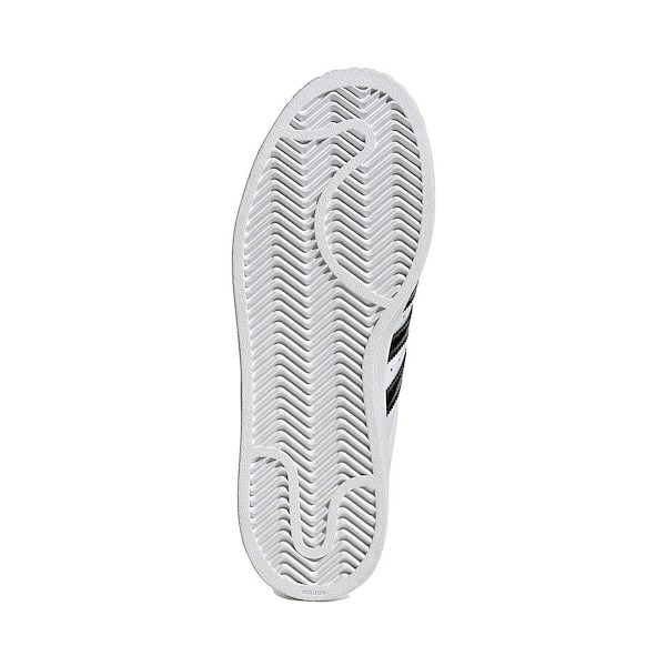 alternate view Womens adidas Superstar II Athletic Shoe - White / Core Black / Gold MetallicALT3