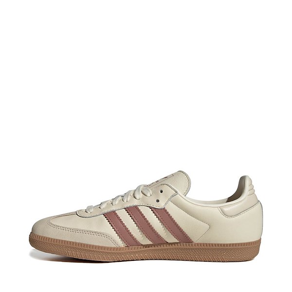 alternate view Womens adidas Samba OG Athletic Shoe - Cream White / Wonder White / Warm ClayALT1