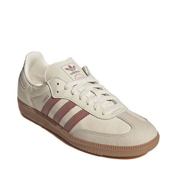 alternate view Womens adidas Samba OG Athletic Shoe - Cream White / Wonder White / Warm ClayALT5