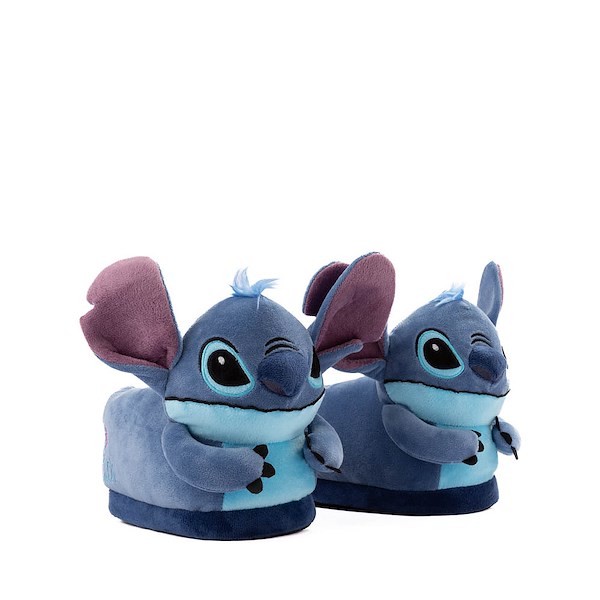 alternate view Stitch 3D Plush Slipper - Little Kid / Big Kid - BlueALT5