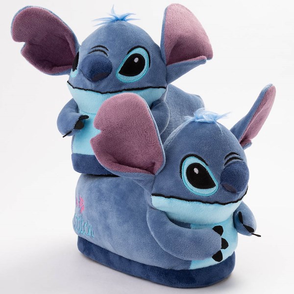 alternate view Stitch 3D Plush Slipper - Little Kid / Big Kid - BlueHERO