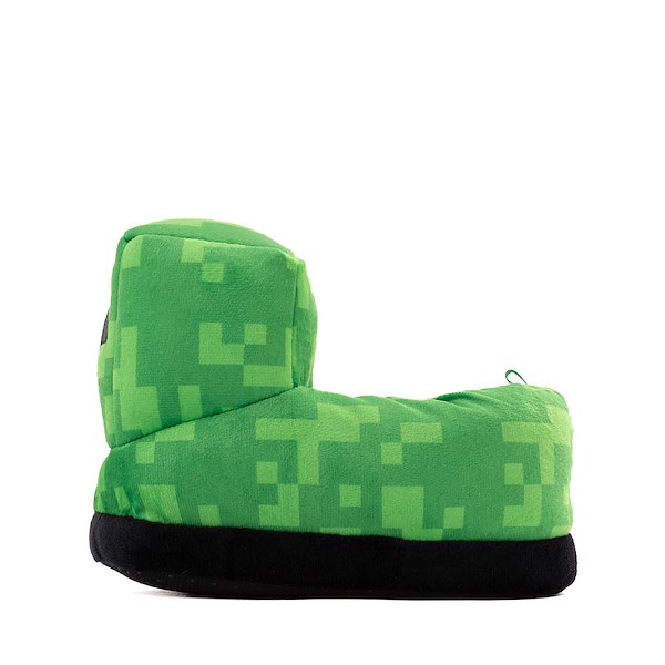 alternate view Minecraft 3D Plush Slipper - Little Kid / Big Kid - GreenALT1