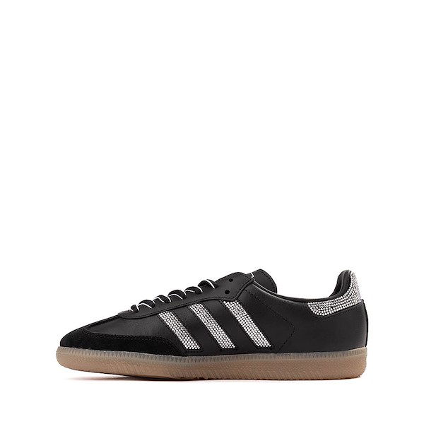 alternate view adidas Samba OG Athletic Shoe - Big Kid - Core Black / Core Black / Silver MetallicALT1