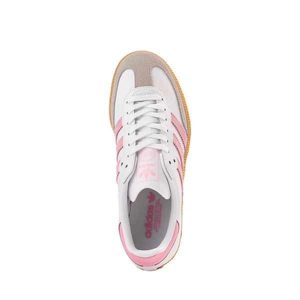 alternate view adidas Samba OG Athletic Shoe - Big Kid - White / Light Pink / GumALT2