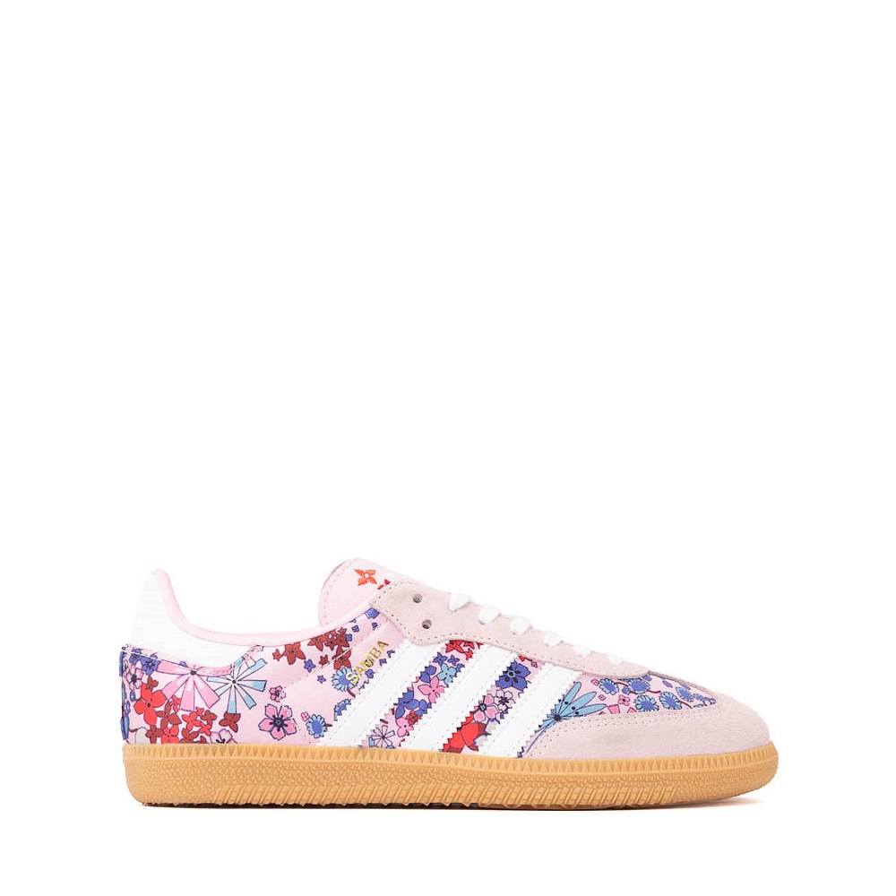 adidas Samba OG Athletic Shoe - Big Kid - Clear Pink / Cloud White / Gum
