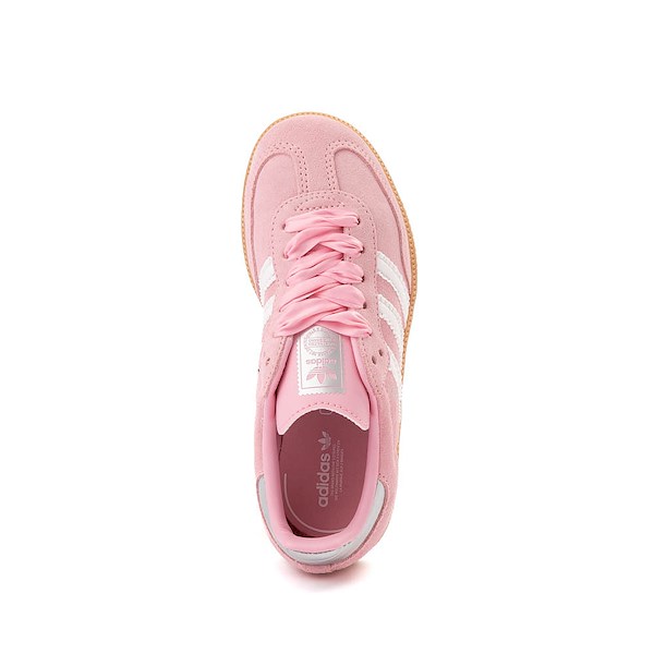 alternate view adidas Samba OG Athletic Shoe - Little Kid - Light PinkALT2