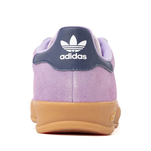 alternate view adidas Gazelle Indoor Athletic Shoe - Big Kid - Powder Plum / Lucid Pink / GumALT4