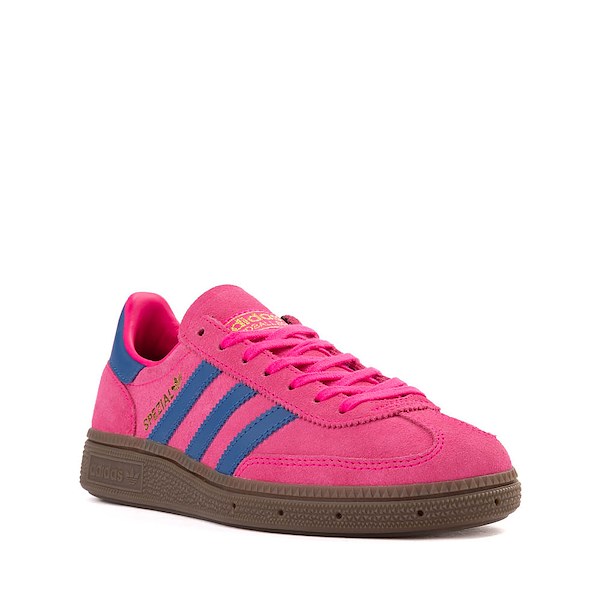 alternate view adidas Handball Spezial Athletic Shoe - Big Kid - Shock Pink / Dark Marine / GumALT5