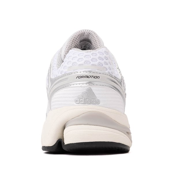 alternate view adidas Adistar Control 5 Athletic Shoe - Big Kid - White / Silver Metallic / Grey OneALT4